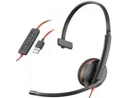 Plantronics C3210 Black Wire USB Corded Monaural UC Headset Price